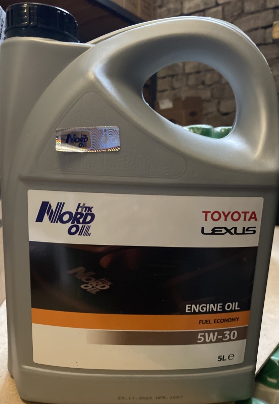 NORD OIL Масло моторное  Specific Line 5W-30 TOYOTA и LEXUS 5л