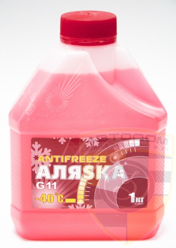 Антифриз АЛЯСКА -40 RED (красный)  1 кг  (1/8)