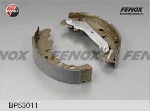 Тормозные колодки барабанные, задние, FORD Fusion 02, Fiesta V, (203x38). FENOX