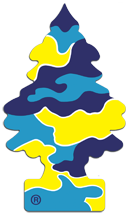Ароматизатор воздуха "Большая елочка" (Пина колада)  "Littie Trees" (1/24)