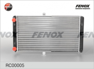 Радиатор охлаждения ВАЗ 2110-2112, инж., алюминевый, сборный, FENOX