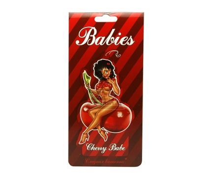 Ароматизатор подвесной (картон) BABIES "Cherry Babe"(вишня) (1/5)