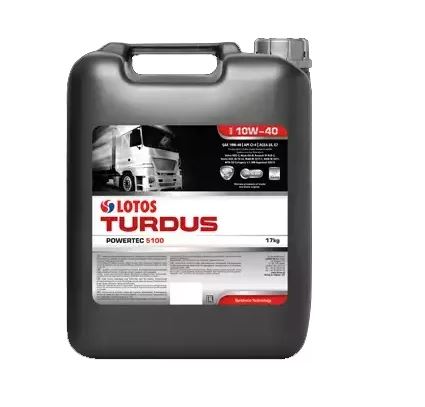 LOTOS TURDUS POWERTEC 5100  10W40 (CI-4/ACEA E6,E7 / MB 228.51) синт. 17кг