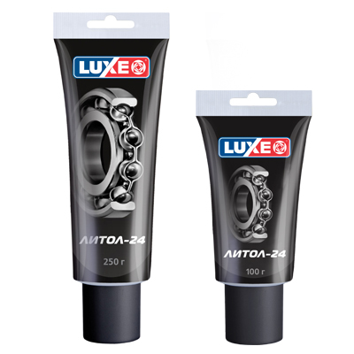 Смазка  Литол-24  LUXЕ  250гр (туба) (1/15)  )))