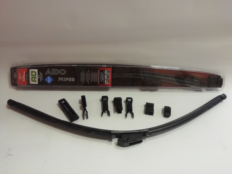 Щетка стеклоочистителя бескаркасная AIDO WIPER BLADE (блистер) 21 /525мм 