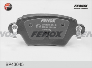 Тормозные колодки барабан. задние, FORD Mondeo III 07, Jaguar X-Type 01-09, Kangoo 01 к-т 4шт. FENOX