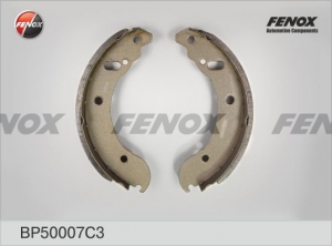 Тормозные колодки барабанные ГАЗ 2705, 3302 Газель, задние, FENOX