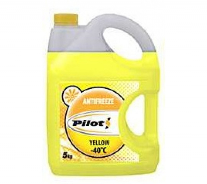 Антифриз PILOTS YELLOW LINE(желтый) 5кг,.(1/4)  (пп)