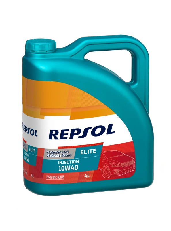 REPSOL ELITE INJECTION 10W40  ACEA A3/B3,A3/B4,  API SL/C (п/с)  4л  (1/5)  