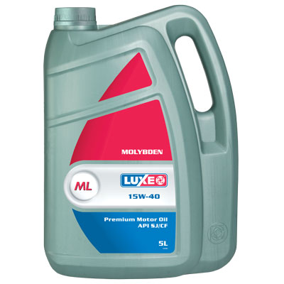 LUXE  MOLYBDEN 15/40 (мин. с молибденом)  5л (1/4) )))