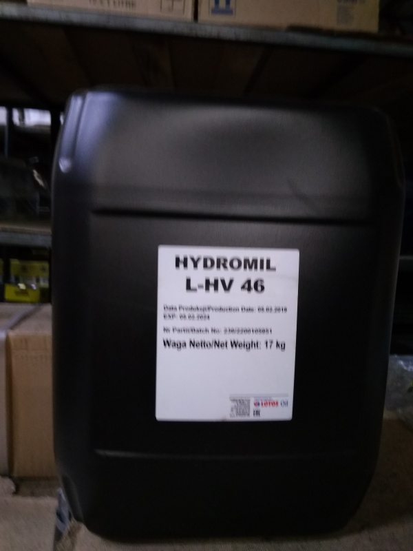 LOTOS HYDROMIL L-HV 46 (HVLP) 46 17кг/19л