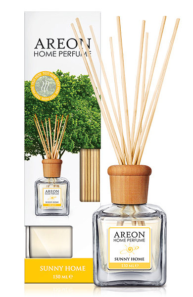 Ароматизатор (для дома и офиса с дерев. палочками) AREON STICKS 150мл Sunny home/Солнечный дом