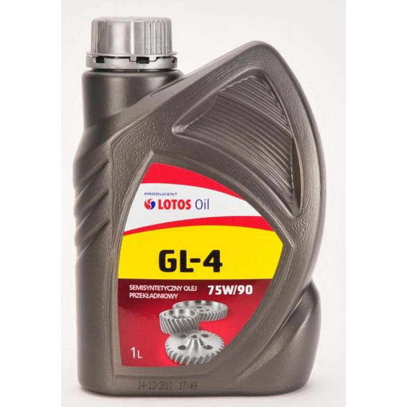 LOTOS SEMISYNTETIC GEAR OIL API GL-4 75W/90 1л