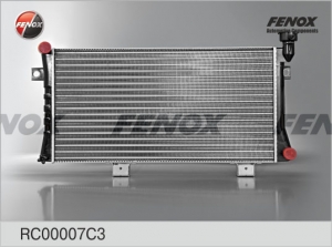 Радиатор охлаждения ВАЗ 21213, алюминевый, сборный, FENOX