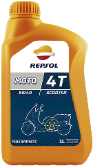 REPSOL  MOTO SCOOTER 4T 5W40 (4-х такт.скутеров) п/синт.1л