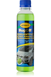 Добавка в бачок стеклоомывателя "Bugoff" (концентар 1:100)  "Астрохим"  250мл (1/20)