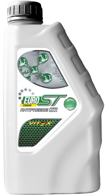 Антифриз VITEX  G11  EURO STANDART (зелёный)  1 кг  (1/15) 