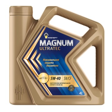 ROSNEFT Magnum Ultratec  5/40 SN/CF (синт) 4л  (1/4)