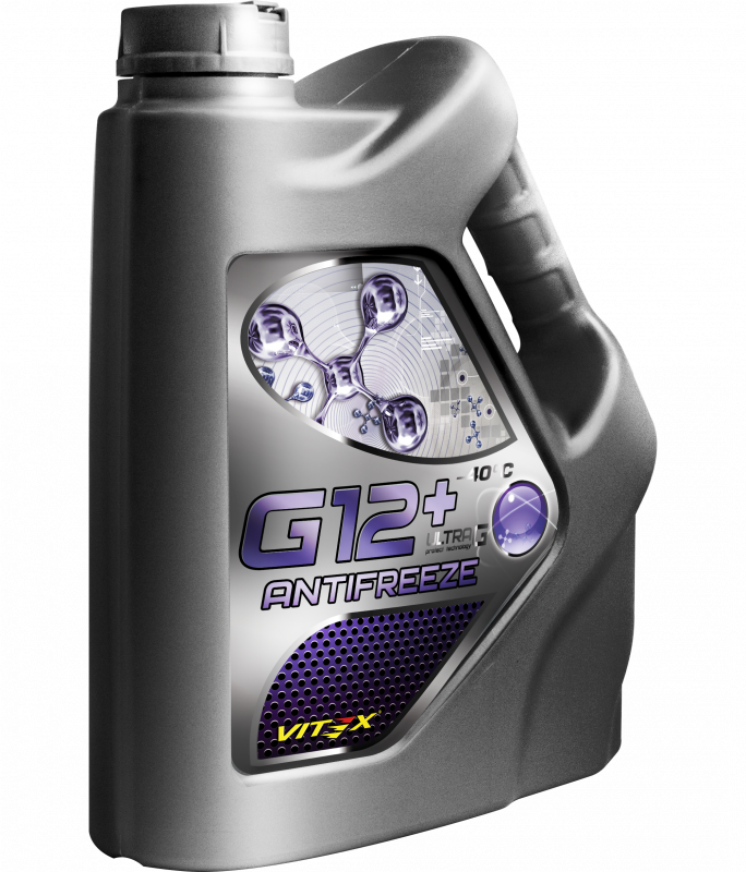 Антифриз VITEX  G12+  EURO STANDART (фиолетовый)  5 кг  (1/4)  