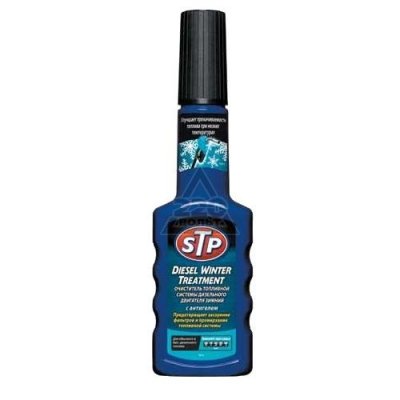 STP 55200RS  Очиститель топливной сист. дизельного двиг. с АНТИГЕЛЕМ  "STP" (в бак )  200мл   (1/12)