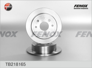 Диск тормозной задний, CHEVROLET Lacetti (2шт. в уп.) FENOX