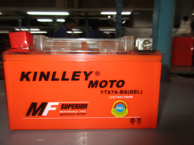АКБ "KINLLEY MOTO"  12V /7 a/h 90А (150*87*94) (GEL)