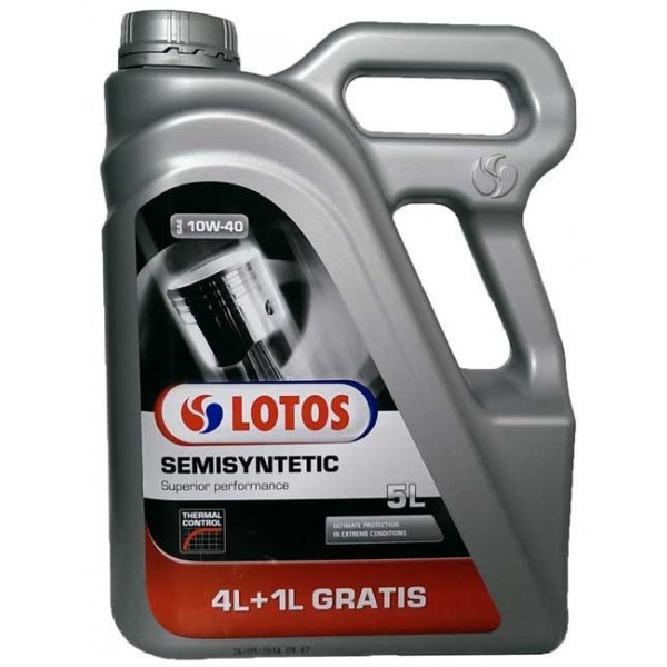 LOTOS SEMISYNTHETIC 10W40 (SL/CF) п/синт.  5л )))
