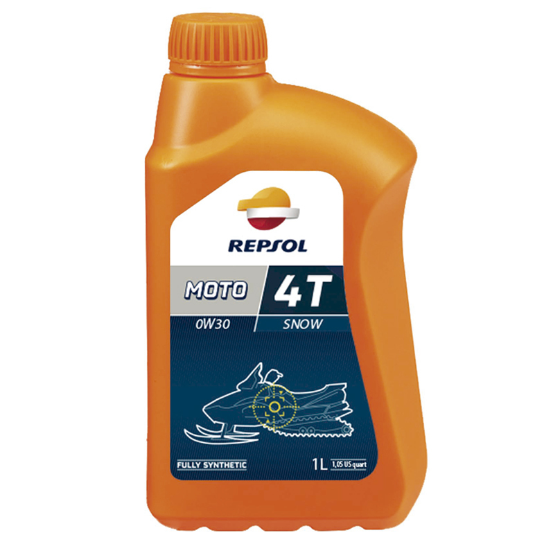 REPSOL MOTO SNOW 0W30 (4-х такт. снегоходов(API TC)(синт)   1л 
