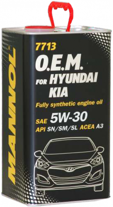 MANNOL O.E.M.(Hyundai.Kia) 5/30  (синт.)(металл упаковка)  1л  (1/4)