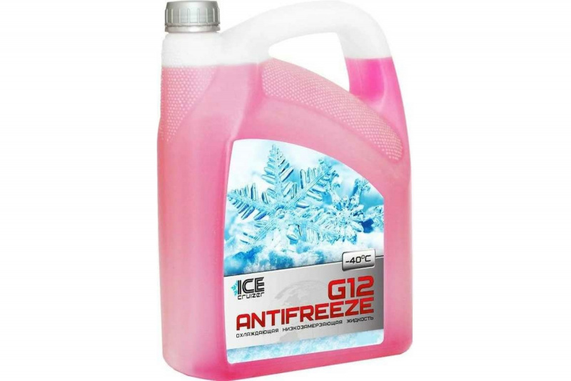 Антифриз Ice-Cruizer G12-40 красный  5 кг (1/4)