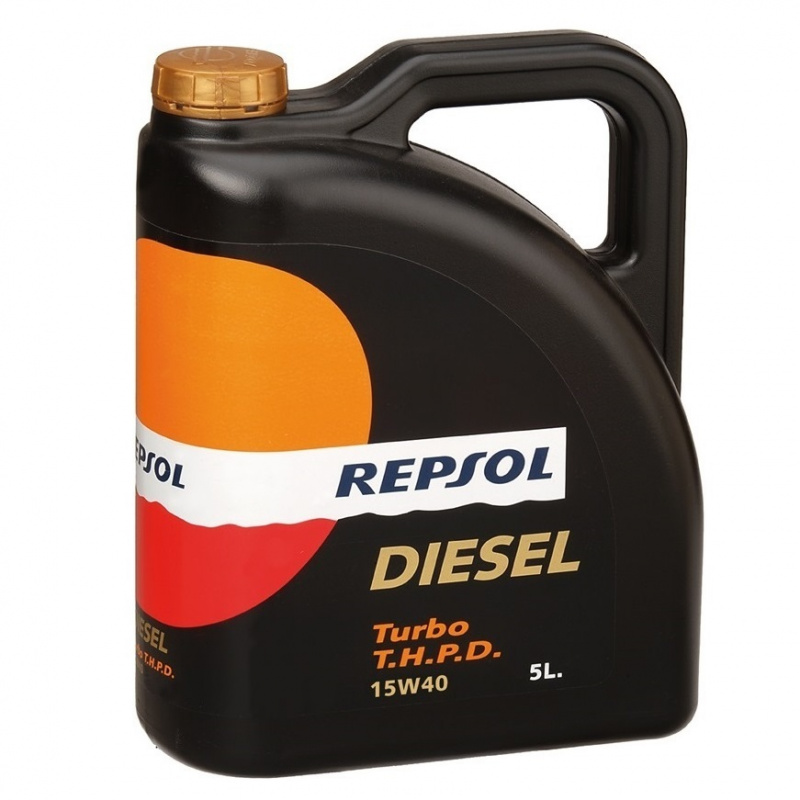 REPSOL TURBO DIESEL THPD 15W40  CI-4/CH-4/SL   5л (1/5) *