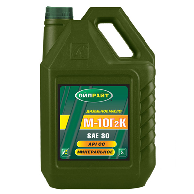 OIL RIGHT М10Г2К   5л  (1/4)   ***