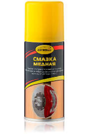 Смазка медная (аэрозоль) "Астрохим"  140мл  (1/24)