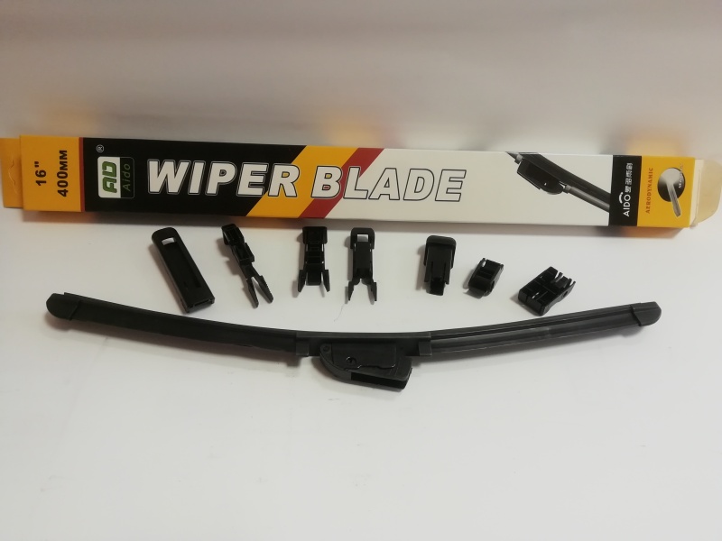 Щетка стеклоочистителя бескаркасная AIDO WIPER BLADE (картоная кор.) 16 /400мм 