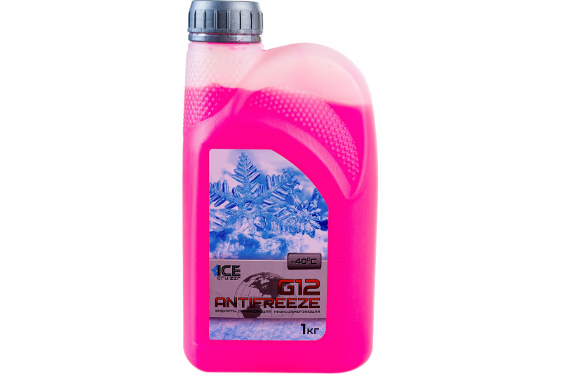 Антифриз Ice-Cruizer G12-40 красный  1 кг (1/10)