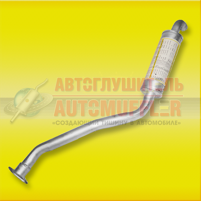Резонатор ВАЗ 2107 (инжектор (без катализатора))(Н.Новгород)