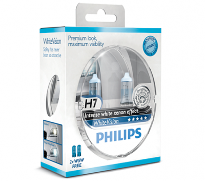 Лампа H7 W5W 12V "PHILIPS"