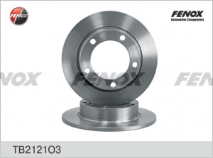 Диск тормозной ВАЗ 2121, не вентил. FENOX