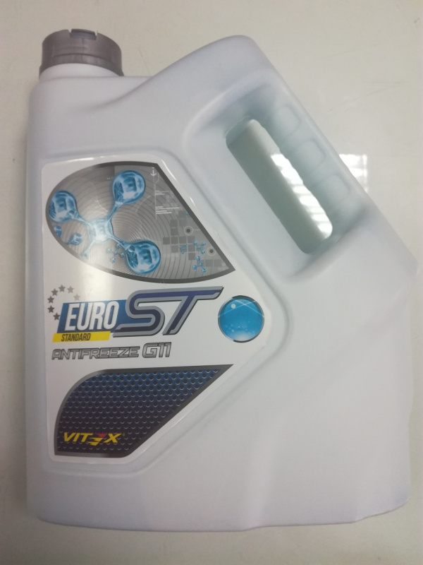 Антифриз VITEX  G11  EURO STANDART (синий)  5 кг   (1/4) 