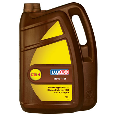 LUXE  DIESEL 10/40  CG-4/SJ (п/синт.)  5л   (1/4)
