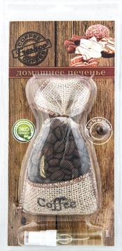 Ароматизатор воздуха КОФЕ (Домашнее печенье) "Coffee Freshco" (1/1)