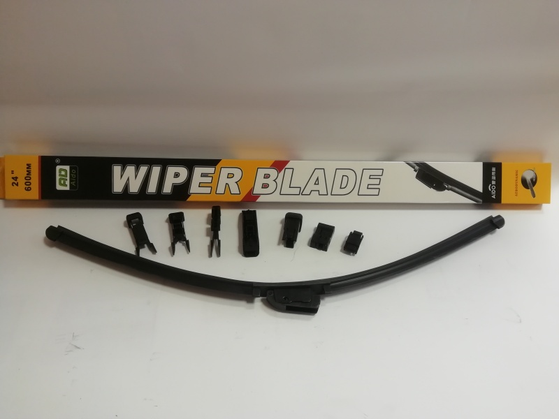 Щетка стеклоочистителя бескаркасная AIDO WIPER BLADE (картоная кор.) 24 /600мм 