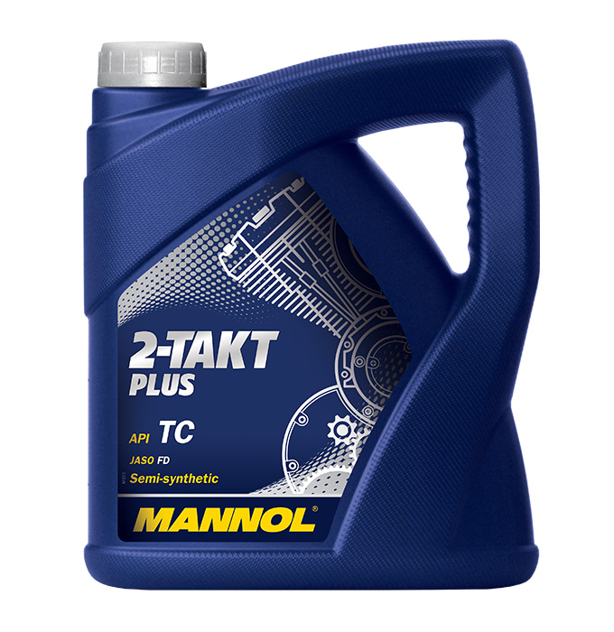 MANNOL  2-ТАКТ PLUS  (2-х такт)(п/синт)  4л   (1/4)