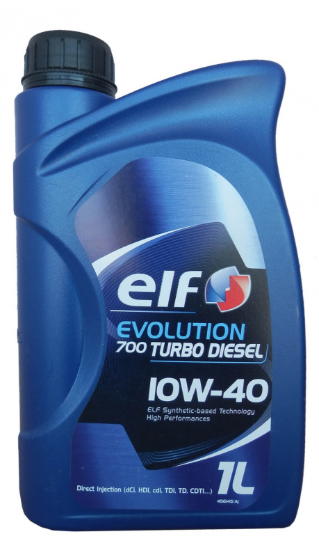 ELF EVOLUTION 700 TURBO DIESEL 10/40 CF  п/синт  1л  (1/12)