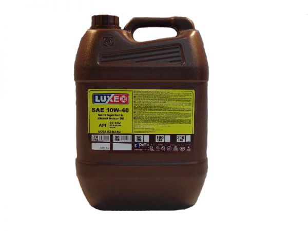 LUXE  DIESEL 10/40  CG-4/SJ (п/синт.)  20л