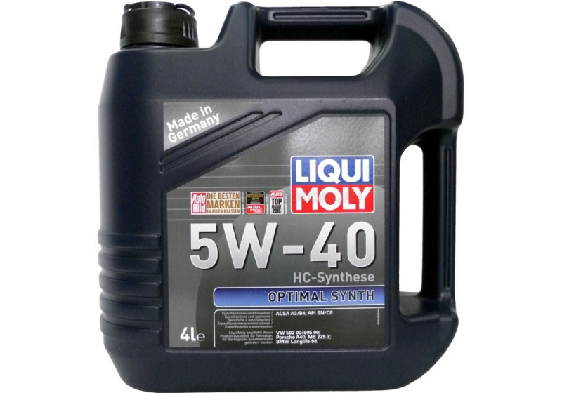 LIQUI MOLY  Optimal Synth  5/40  SN/CF (синт)  4л  (1/4)