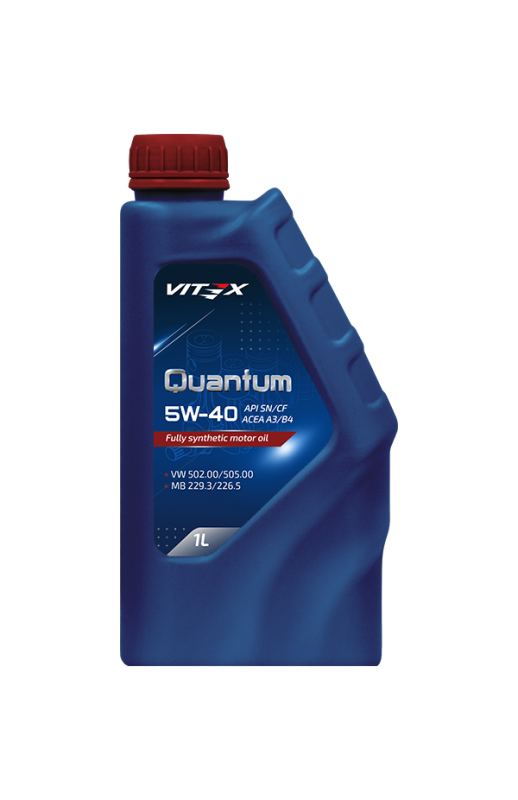 VITEX  масло моторное Quantum 5w40 А3/В4 (синт)  1л (1/15)