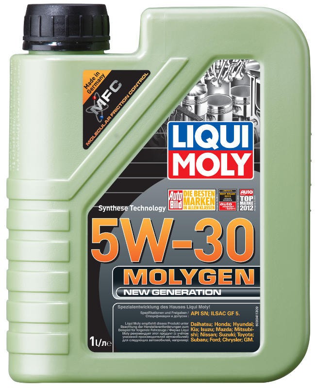 LIQUI MOLY  Molygen  New Generation 5/40  SN/CF  (синт.)   1л (1/12)
