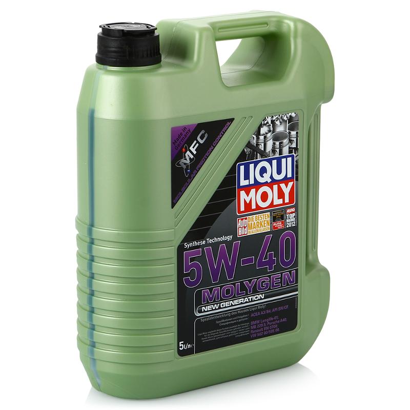 LIQUI MOLY  Molygen  New Generation 5/40  SN/CF  (синт.)   4л (1/4)