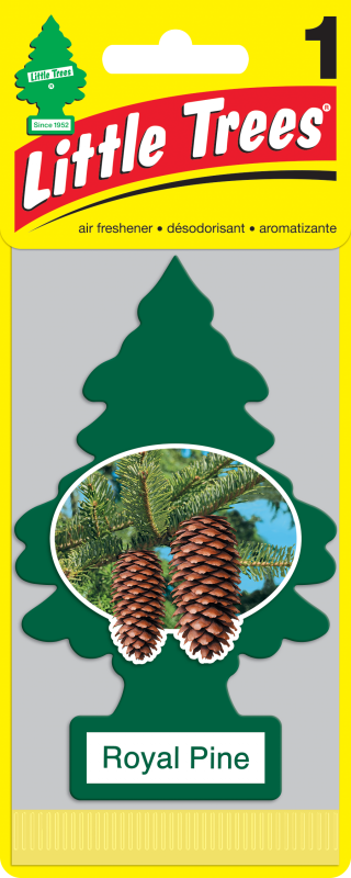 Ароматизатор воздуха "Елочка" (Королевская сосна)  "Littie Trees" (1/24) 